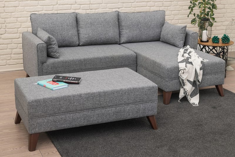 Divansovesofa Burundi 2-seter - Møbler - Sofaer - Sofaer med sjeselong - 4 seters sofa med divan