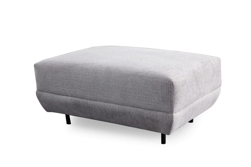 4-seters Sofa med Divan Floransa - Lysegrå - Møbler - Sofaer - Sofaer med sjeselong - 4 seters sofa med divan