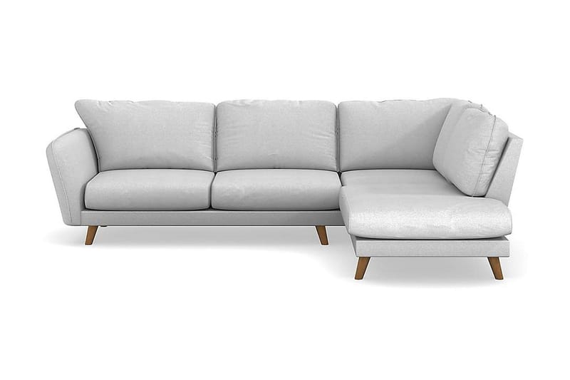 Sjeselongsofa Colt Lyx Høyre - Lysegrå - Møbler - Sofaer - Sofaer med sjeselong - 4 seters sofa med divan