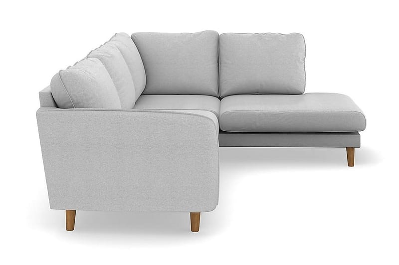 Sjeselongsofa Colt Lyx Høyre - Lysegrå - Møbler - Sofaer - Sofaer med sjeselong - 4 seters sofa med divan