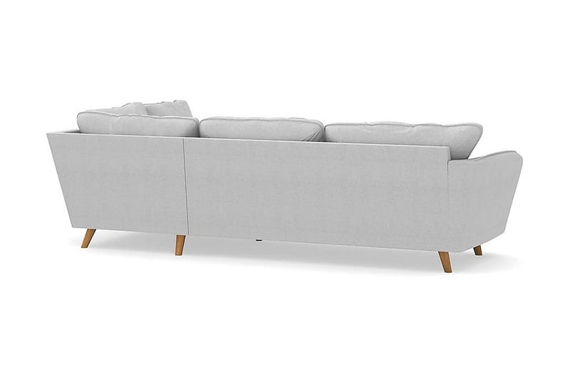 Sjeselongsofa Colt Lyx Høyre - Lysegrå - Møbler - Sofaer - Sofaer med sjeselong - 4 seters sofa med divan