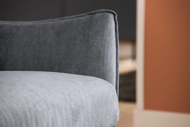 Sjeselongsofa Colt Lyx Høyre - Mørkegrå - Møbler - Sofaer - Sofaer med sjeselong - 4 seters sofa med divan