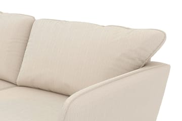 Sjeselongsofa Colt Lyx Venstre - Beige Kordfløyel - Møbler - Sofaer - Sofaer med sjeselong - 4 seters sofa med divan