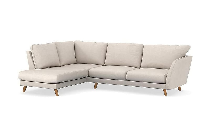 Sjeselongsofa Colt Lyx Venstre - Beige - Møbler - Sofaer - Sofaer med sjeselong - 4 seters sofa med divan