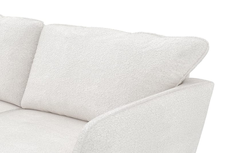 Sjeselongsofa Colt Lyx Venstre - Hvit|Bouclé - Møbler - Sofaer - Sofaer med sjeselong - 4 seters sofa med divan