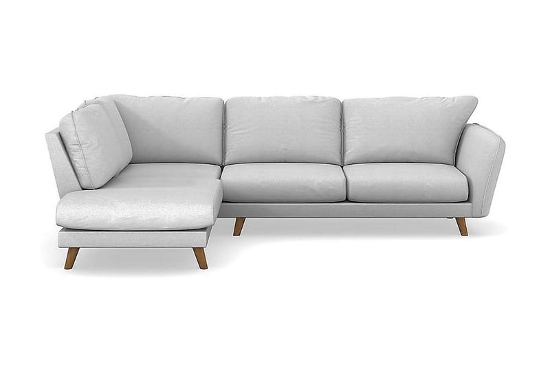 Sjeselongsofa Colt Lyx Venstre - Lysegrå - Møbler - Sofaer - Sofaer med sjeselong - 4 seters sofa med divan