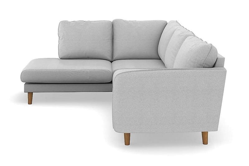 Sjeselongsofa Colt Lyx Venstre - Lysegrå - Møbler - Sofaer - Sofaer med sjeselong - 4 seters sofa med divan