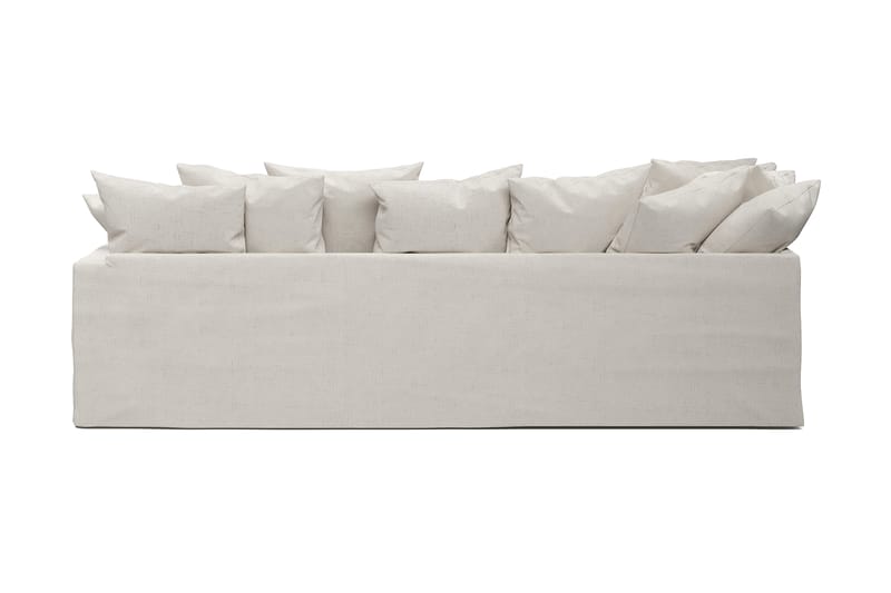 Sofa med Sjeselong Menard Venstre - Beige - Møbler - Sofaer - Sofaer med sjeselong - 4 seters sofa med divan