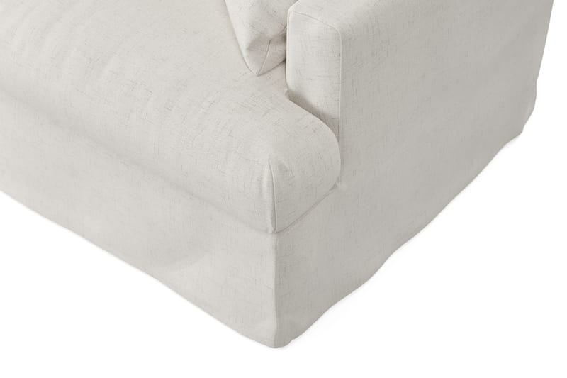 Sofa med Sjeselong Menard Venstre - Beige - Møbler - Sofaer - Sofaer med sjeselong - 4 seters sofa med divan