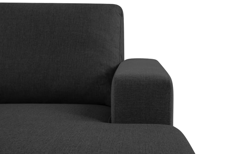 U-sofa Nevada Large Divan Høyre - Antrasitt - Møbler - Sofaer - Sofaer med sjeselong - 4 seters sofa med divan