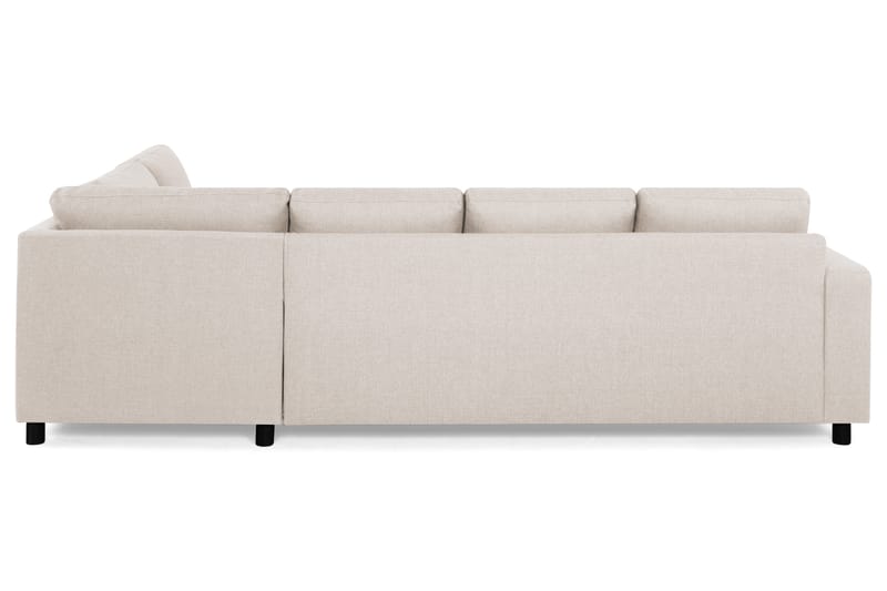 U-sofa Nevada Large Divan Venstre - Beige - Møbler - Sofaer - Sofaer med sjeselong - 4 seters sofa med divan