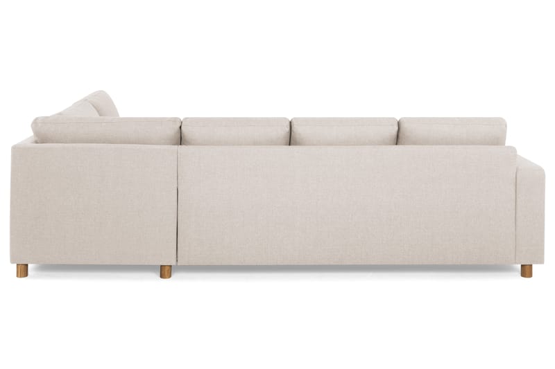 U-sofa Nevada Large Divan Venstre - Beige - Møbler - Sofaer - Sofaer med sjeselong - 4 seters sofa med divan