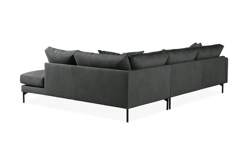 4-seters Sofa med Sjeselong Armunia Høyre - Grå - Møbler - Sofaer - Sofaer med sjeselong - 4 seters sofa med divan