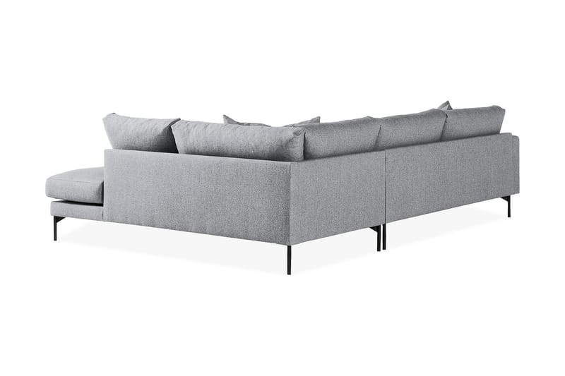 4-seters Sofa med Sjeselong Armunia Høyre - Grå - Møbler - Sofaer - Sofaer med sjeselong - 4 seters sofa med divan