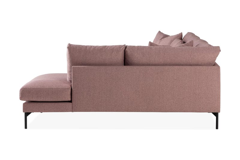 4-seters Sofa med Sjeselong Armunia Høyre - Lilla - Møbler - Sofaer - Sofaer med sjeselong - 4 seters sofa med divan