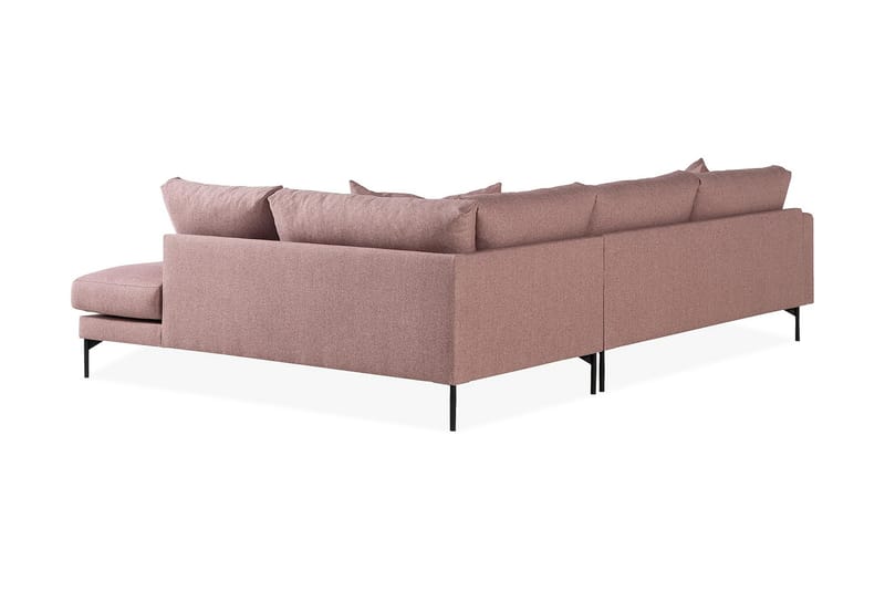 4-seters Sofa med Sjeselong Armunia Høyre - Lilla - Møbler - Sofaer - Sofaer med sjeselong - 4 seters sofa med divan