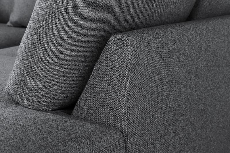 4-seters Sofa med Sjeselong Armunia Høyre - Mørkegrå - Møbler - Sofaer - Sofaer med sjeselong - 4 seters sofa med divan