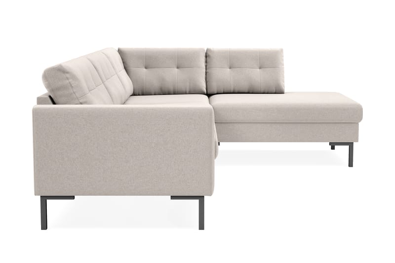 4-seters Sofa med Sjeselong Høyre Frillestad - Beige - Møbler - Sofaer - Sofaer med sjeselong - 4 seters sofa med divan