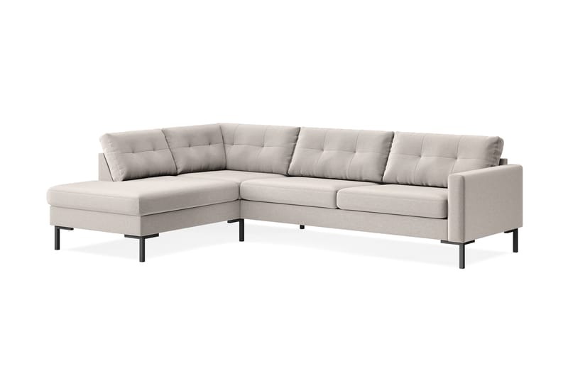 4-seters Sofa med Sjeselong Venstre Frillestad - Beige - Møbler - Sofaer - Sofaer med sjeselong - 4 seters sofa med divan