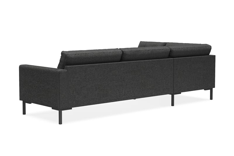 4-seters Sofa med Sjeselong Venstre Frillestad - Mørkegrå - Møbler - Sofaer - Sofaer med sjeselong - 4 seters sofa med divan