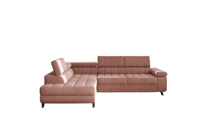 Amshyttan Sofa med Sjeselong 3-seter - Brun - Møbler - Sofaer - Sofaer med sjeselong - 3 seters sofa med divan