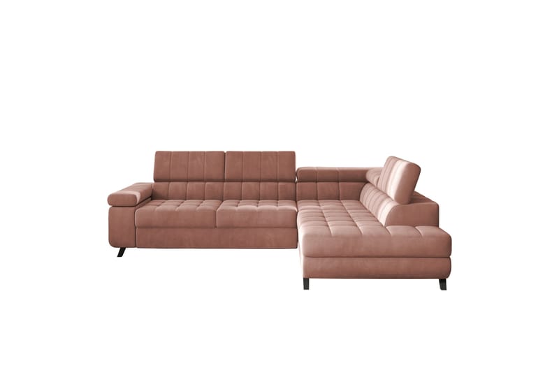 Amshyttan Sofa med Sjeselong 3-seter - Brun - Møbler - Sofaer - Sofaer med sjeselong - 3 seters sofa med divan