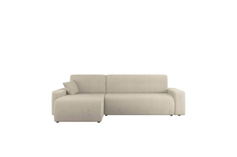 Barile Sofa med Divan 3-seter - Beige - Møbler - Sofaer - Sofaer med sjeselong - 3 seters sofa med divan