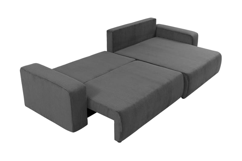 Barile Sofa med Divan 3-seter - Blå - Møbler - Sofaer - Sofaer med sjeselong - 3 seters sofa med divan