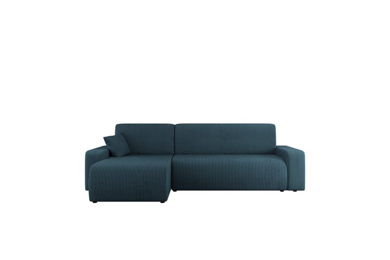 Barile Sofa med Divan 3-seter - Blå - Møbler - Sofaer - Sofaer med sjeselong - 3 seters sofa med divan