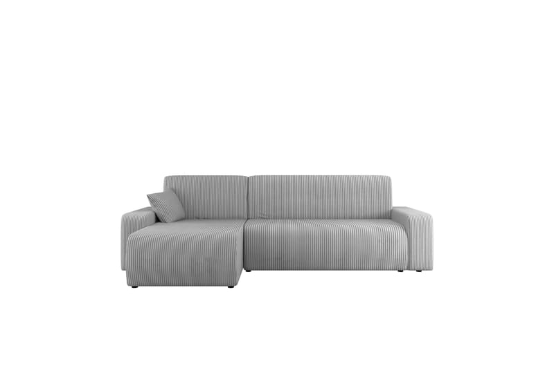 Barile Sofa med Divan 3-seter - Lys grå - Møbler - Sofaer - Sofaer med sjeselong - 3 seters sofa med divan