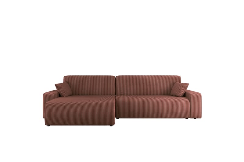 Barile Sofa med Divan 3-seter - Rosa - Møbler - Sofaer - Sofaer med sjeselong - 3 seters sofa med divan