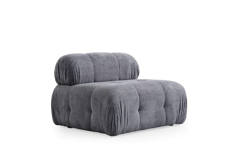 Bengul Sofa med Sjeselong 3-seter - Grå - Møbler - Sofaer - Sofaer med sjeselong - 3 seters sofa med divan