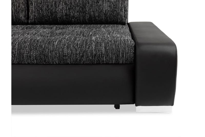 Cerys Sofa med Divan 3-seter - Grå - Møbler - Sofaer - Sofaer med sjeselong - 3 seters sofa med divan