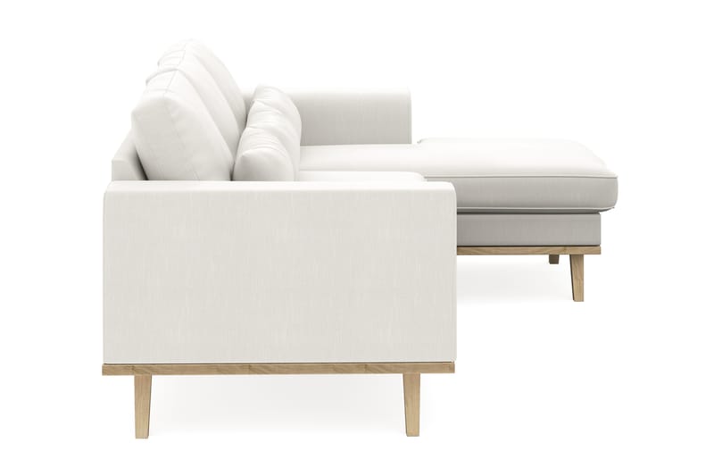 Divansofa Haga Compact Vendbar Lin - Beige - Møbler - Sofaer - Sofaer med sjeselong