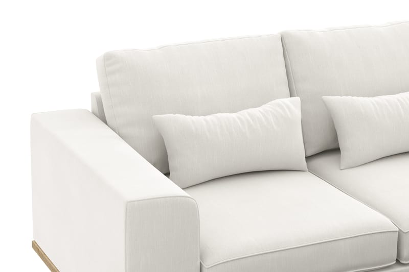 Divansofa Haga Compact Vendbar Lin - Beige - Møbler - Sofaer - Sofaer med sjeselong