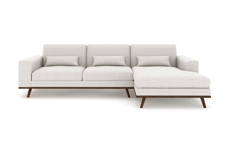 Divansofa Haga Lin - Beige - Møbler - Sofaer - Sofaer med sjeselong