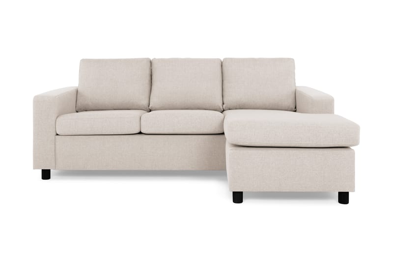 Divansofa Nevada 3-seter Vendbar - Beige - Sofaer med sjeselong