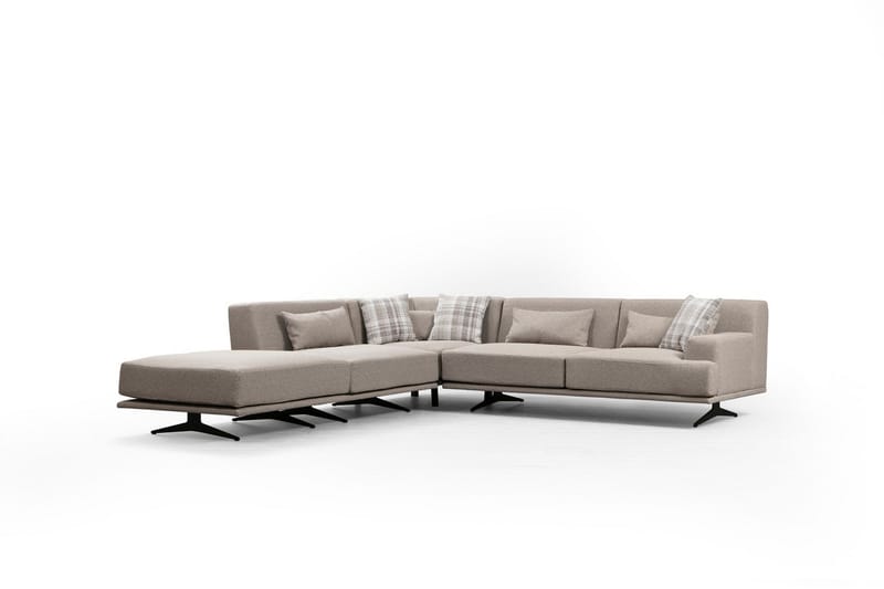 Divansofa  Rubiell - Beige - Møbler - Sofaer - Sofaer med sjeselong