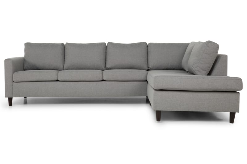 Divansofa Yen 4-seter Høyre - Lysgrå - Møbler - Sofaer - Sofaer med sjeselong - 4 seters sofa med divan