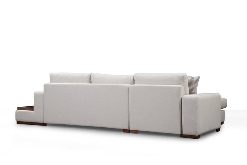 Divansofa  Portiella - Beige - Møbler - Sofaer - Sofaer med sjeselong