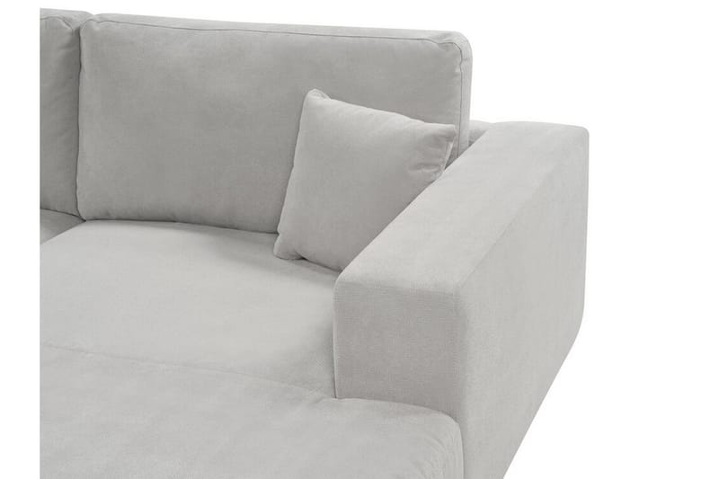 Ersi Sofa med Sjeselong 3-seter - Grå/Svart - Møbler - Sofaer - Sofaer med sjeselong - 3 seters sofa med divan