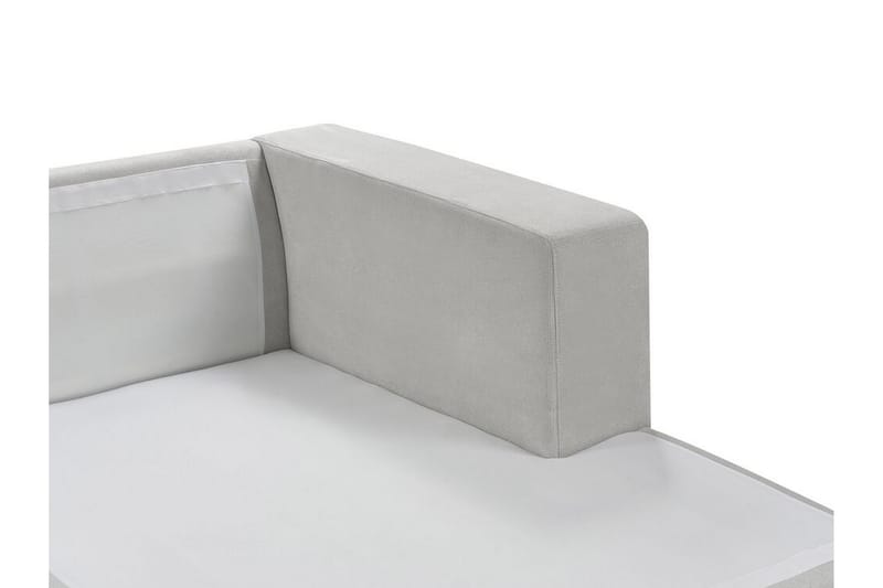 Ersi Sofa med Sjeselong 3-seter - Grå/Svart - Møbler - Sofaer - Sofaer med sjeselong - 3 seters sofa med divan