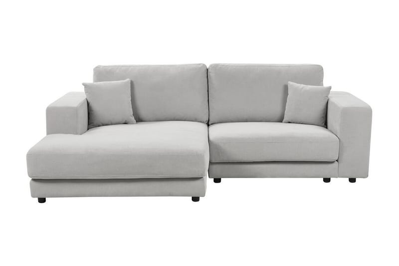 Ersi Sofa med Sjeselong 3-seter - Grå/Svart - Møbler - Sofaer - Sofaer med sjeselong - 3 seters sofa med divan