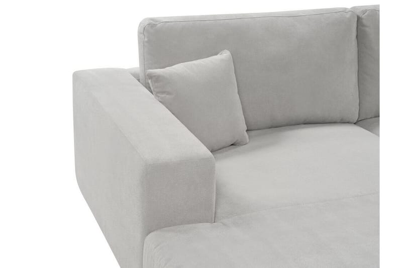 Ersi Sofa med Sjeselong 3-seter - Grå/Svart - Møbler - Sofaer - Sofaer med sjeselong - 3 seters sofa med divan