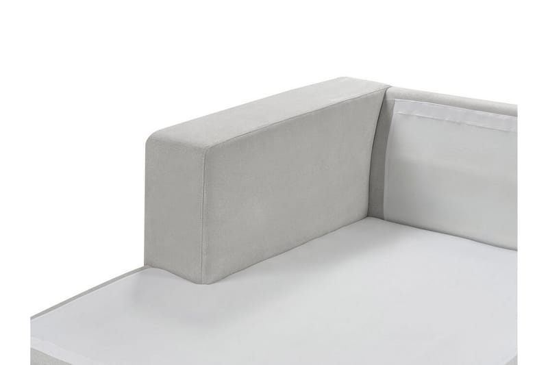 Ersi Sofa med Sjeselong 3-seter - Grå/Svart - Møbler - Sofaer - Sofaer med sjeselong - 3 seters sofa med divan