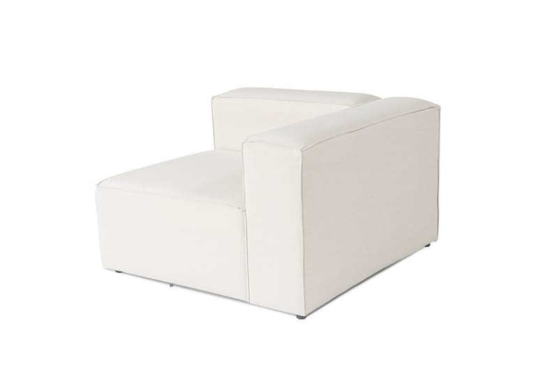 Fahmida Sofa med Sjeselong 3-seter - Ecru - Møbler - Sofaer - Sofaer med sjeselong - 3 seters sofa med divan