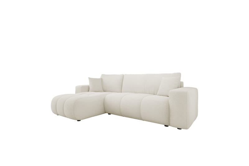 Flo Sofa med Divan 3-seter - Hvit - Møbler - Sofaer - Sofaer med sjeselong - 3 seters sofa med divan