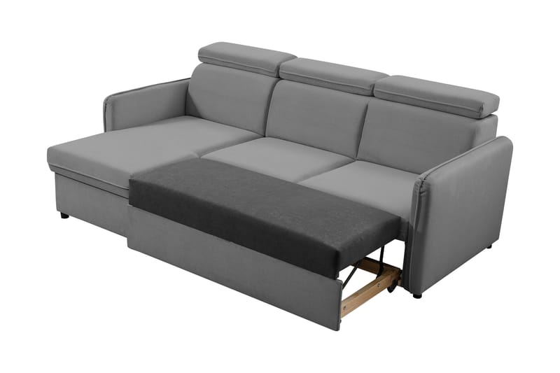 Fredrik Sofa med Sjeselong 3-seter - Beige - Møbler - Sofaer - Sofaer med sjeselong - 3 seters sofa med divan