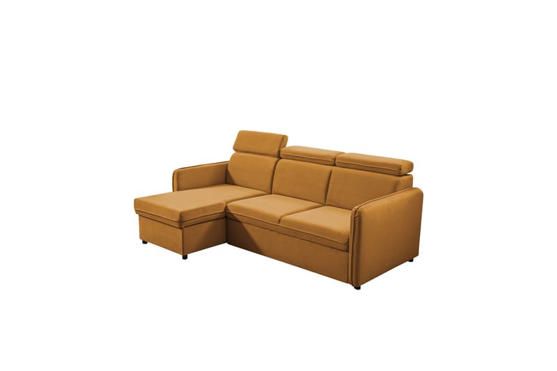 Fredrik Sofa med Sjeselong 3-seter - Oransje - Møbler - Sofaer - Sofaer med sjeselong - 3 seters sofa med divan