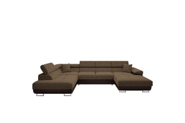 Gabina Sofa med Divan og Sjeselong 4-seter